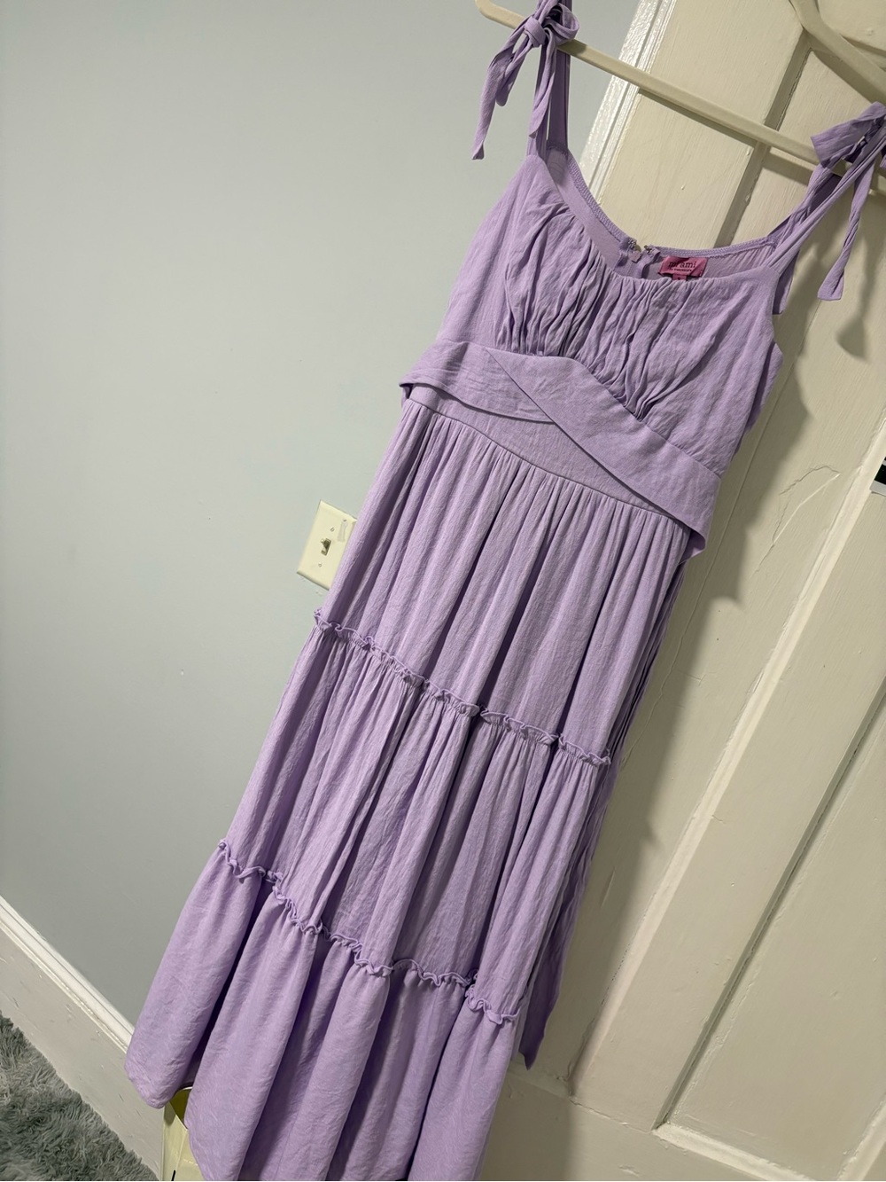 Lilac Francesca’s midi dress